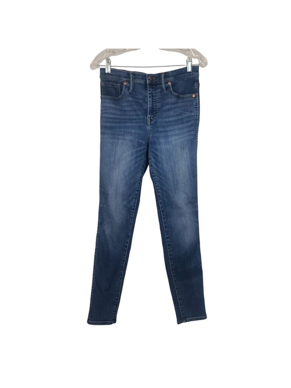 Madewell 10" High Rise Skinny Blue Jeans 29